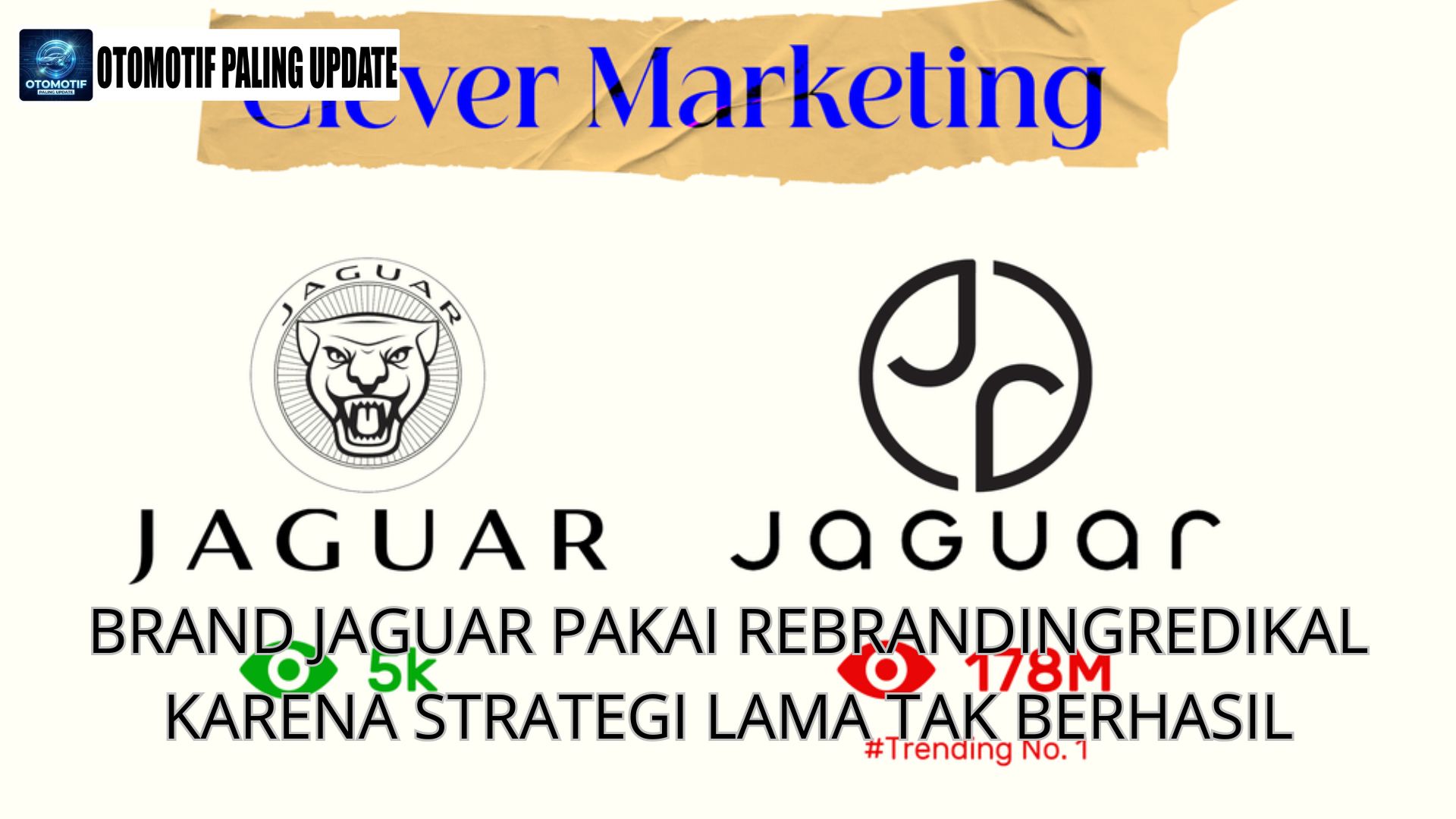 Brand Jaguar Pakai Rebranding Radikal karena Strategi Lama Tak Berhasil