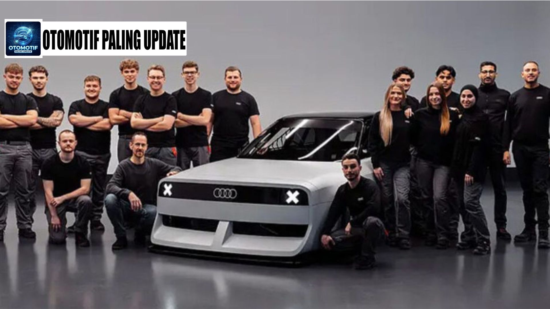 Audi Memberikan Penghormatan Sempurna untuk Mesin Lima Silinder Kepada Peserta Magang di Neckarsulm.