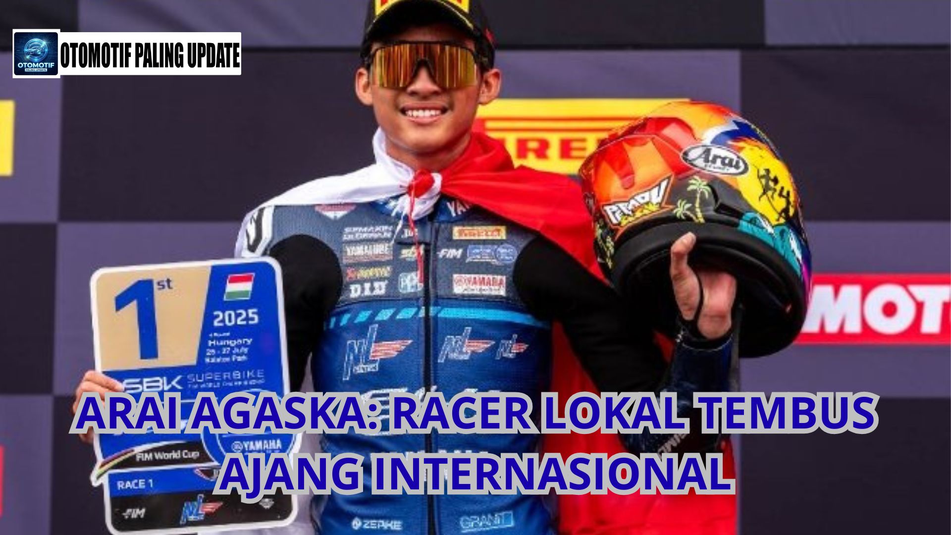 Arai Agaska: Racer Lokal Tembus Ajang Internasional