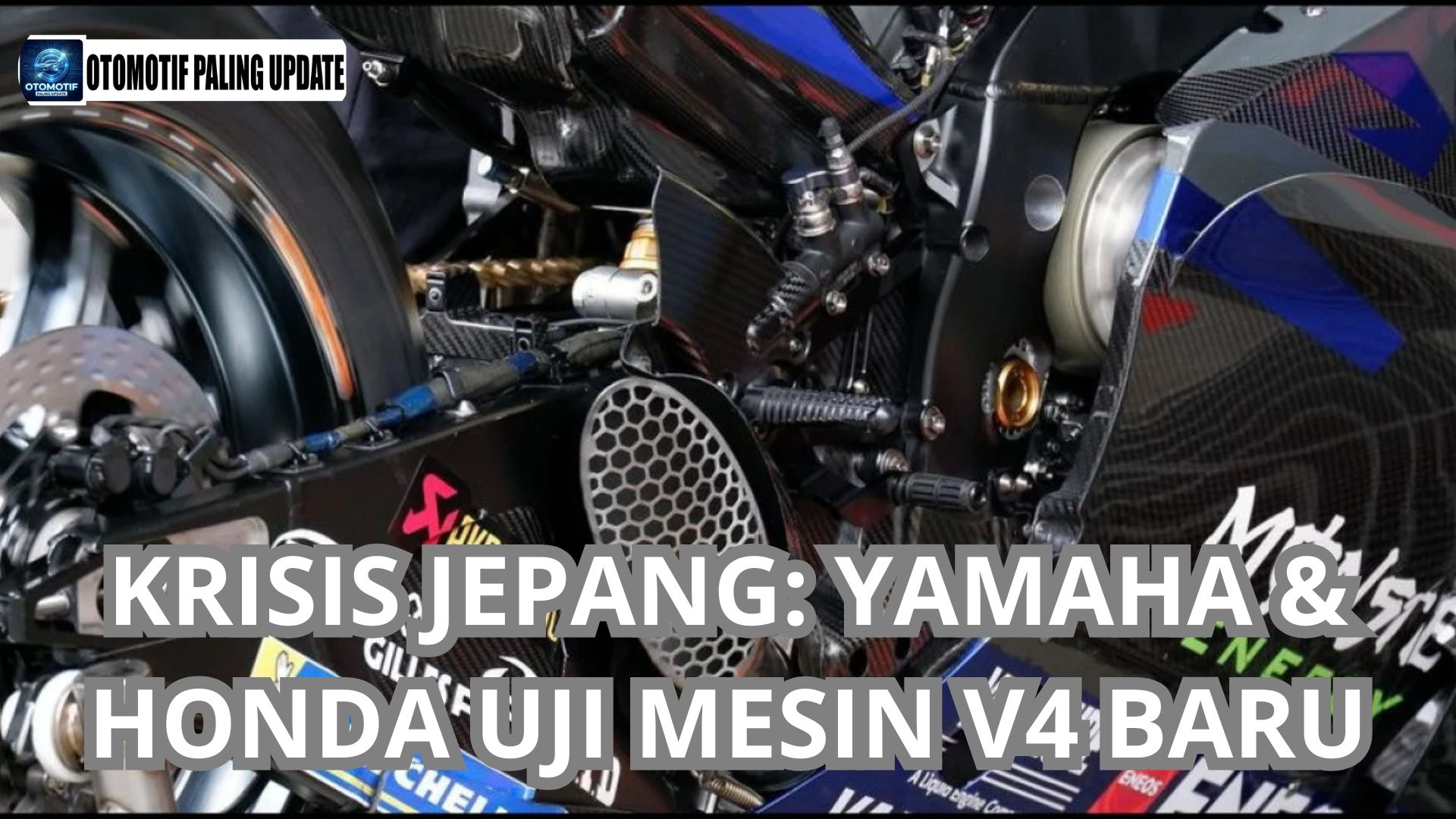Krisis Jepang: Yamaha & Honda Uji Mesin V4 Baru
