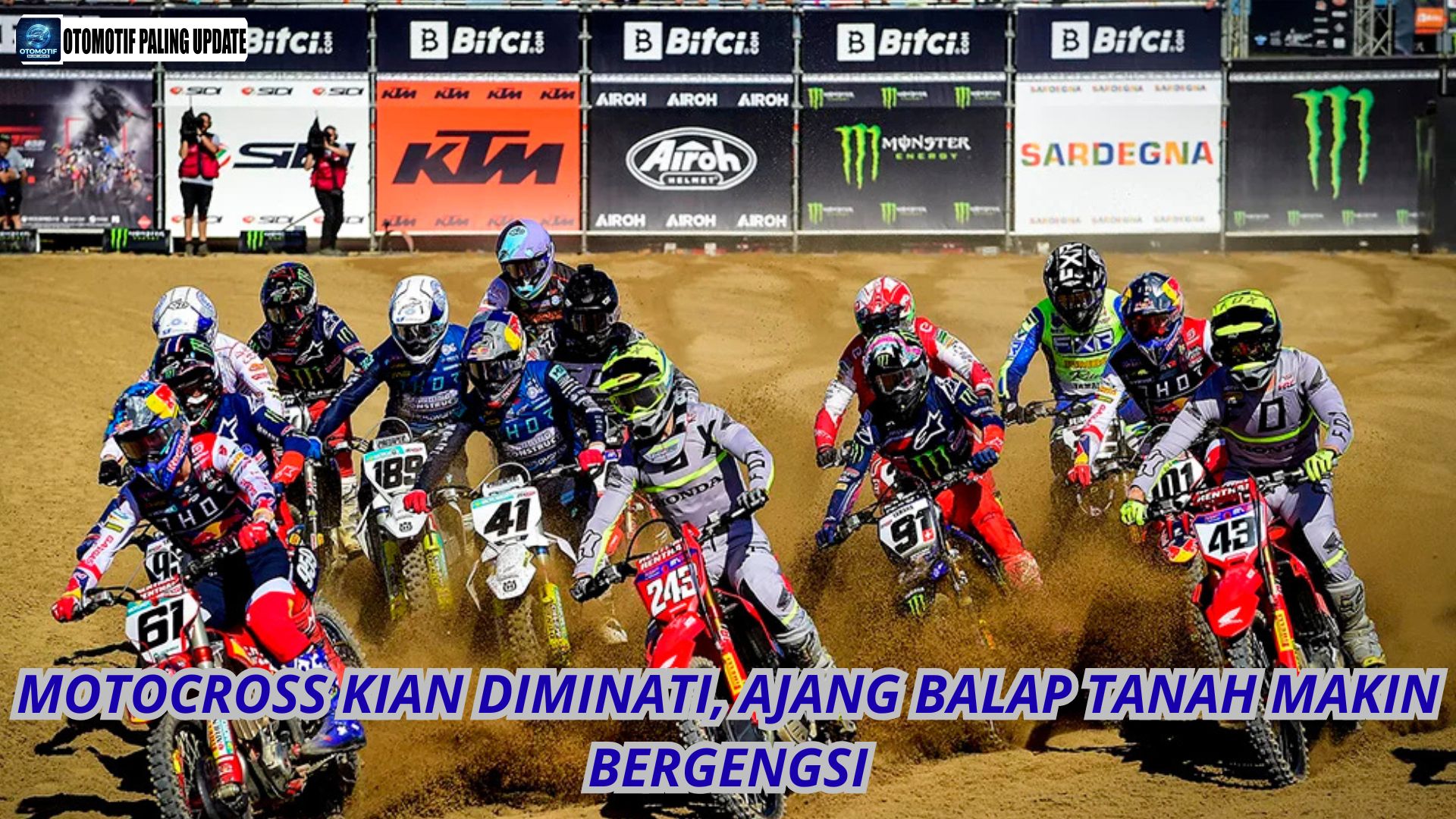 Motocross Kian Diminati Ajang Balap Tanah Makin Bergengsi