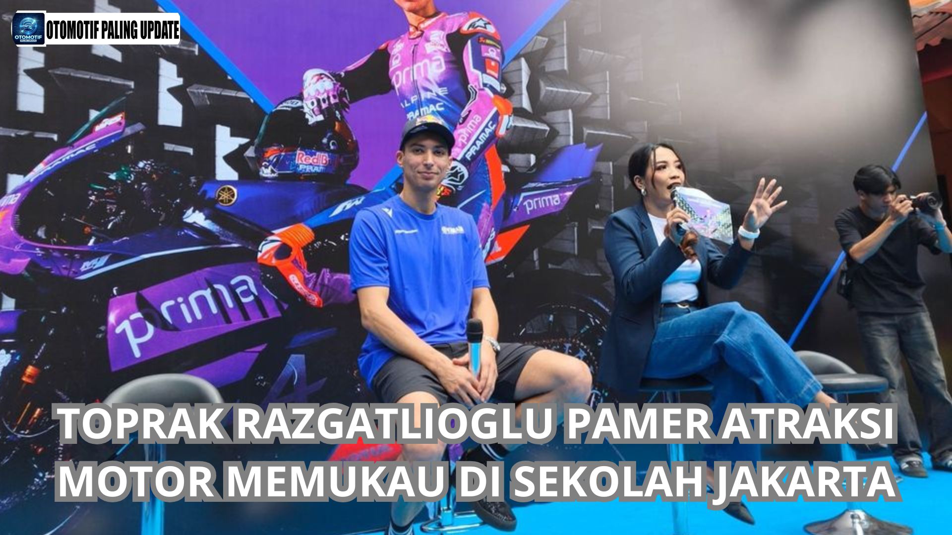 Toprak Razgatlioglu Pamer Atraksi Motor Memukau Di Sekolah Jakarta