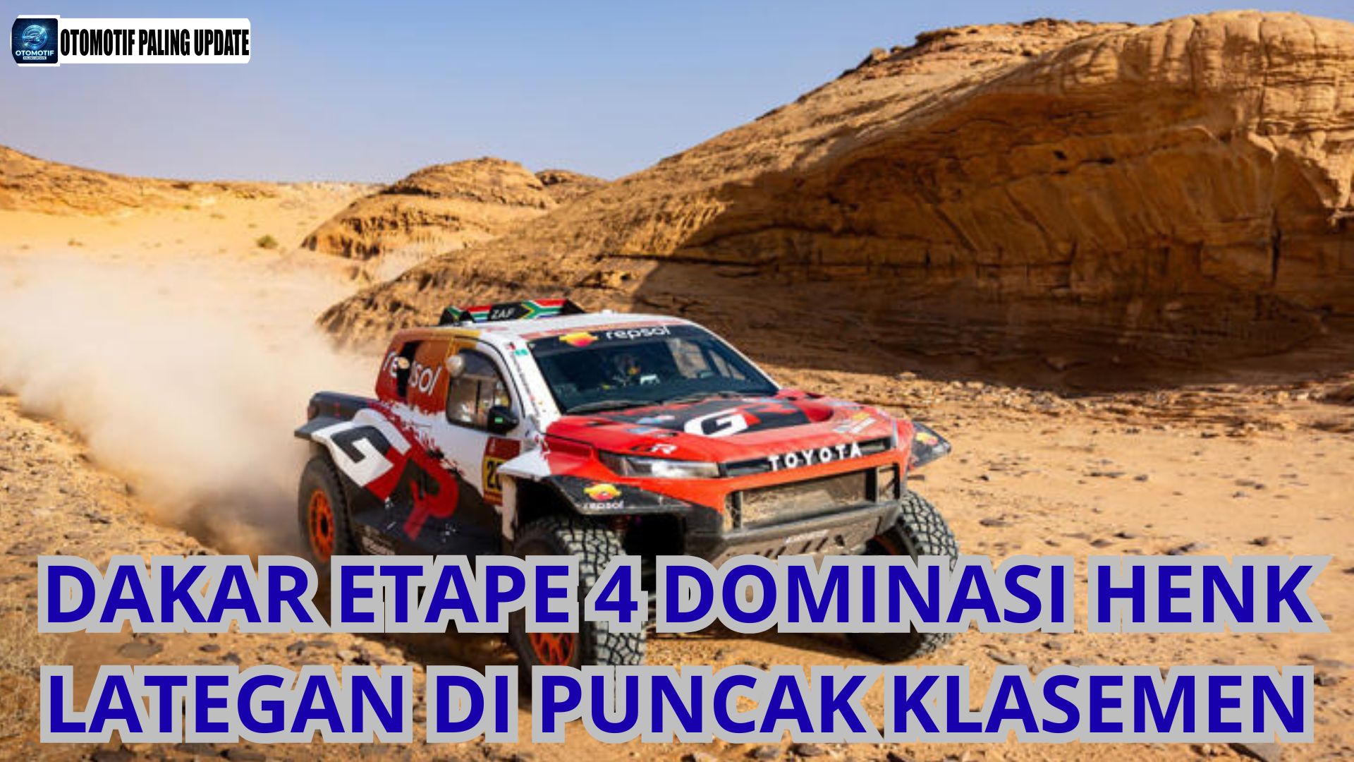Dakar Etape 4: Dominasi Henk Lategan di Puncak Klasemen