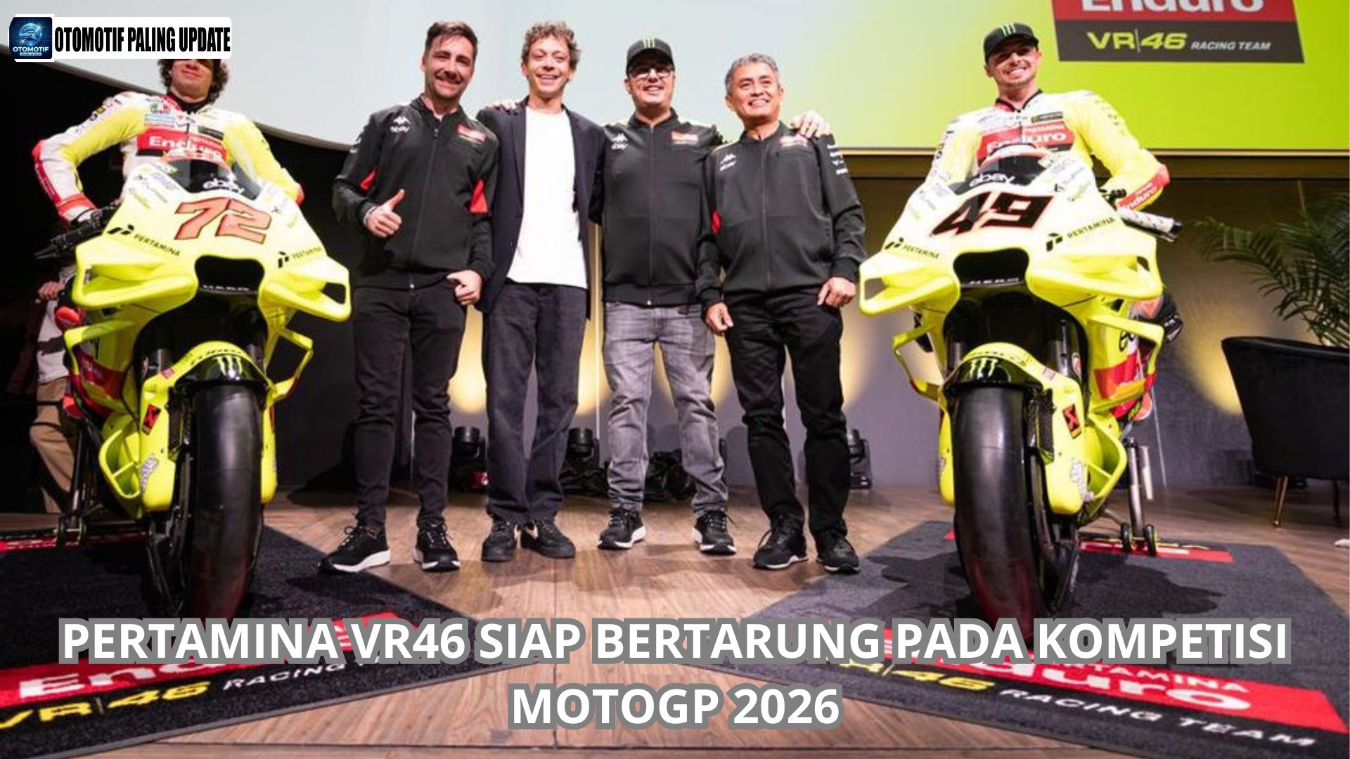 Pertamina VR46 Siap Bertarung pada Kompetisi MotoGP 2026