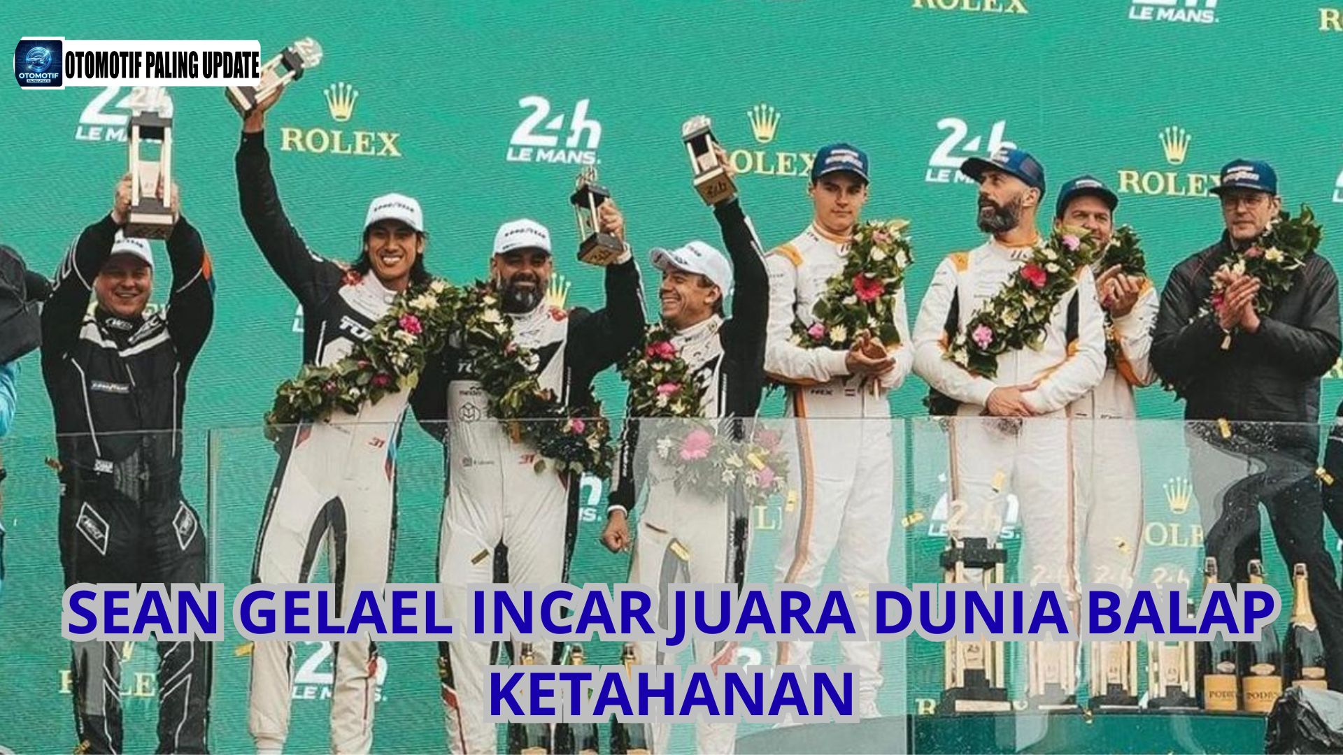 Sean Gelael Incar Juara Dunia Balap Ketahanan