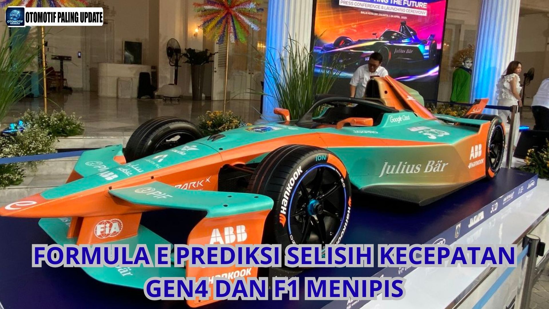 Formula E Prediksi Selisih Kecepatan Gen4 dan F1 Menipis