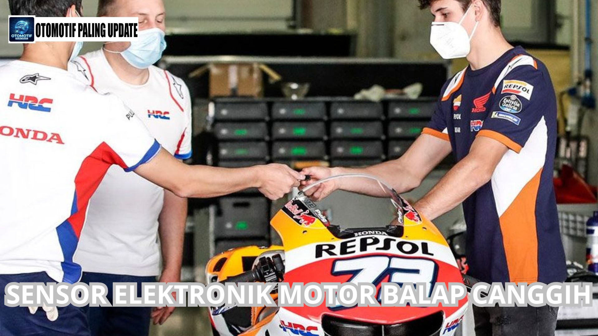 Sensor Elektronik Motor Balap Canggih