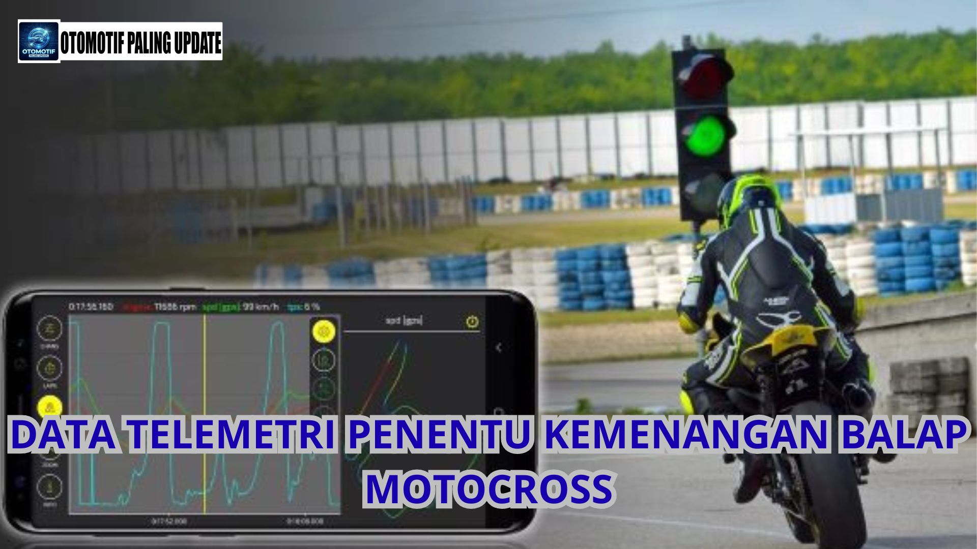 Data Telemetri Penentu Kemenangan Balap Motocross