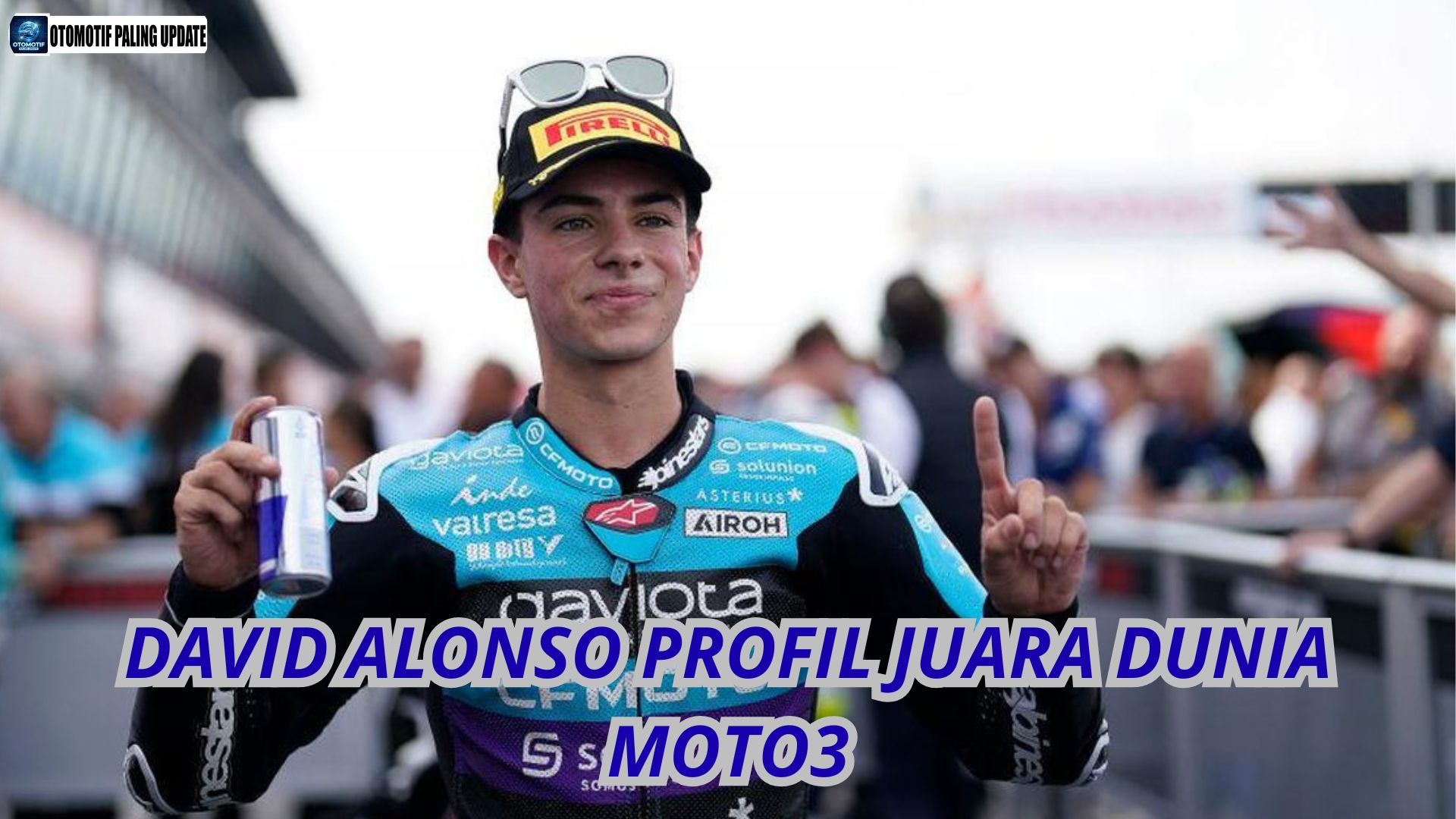David Alonso Profil Juara Dunia Moto3