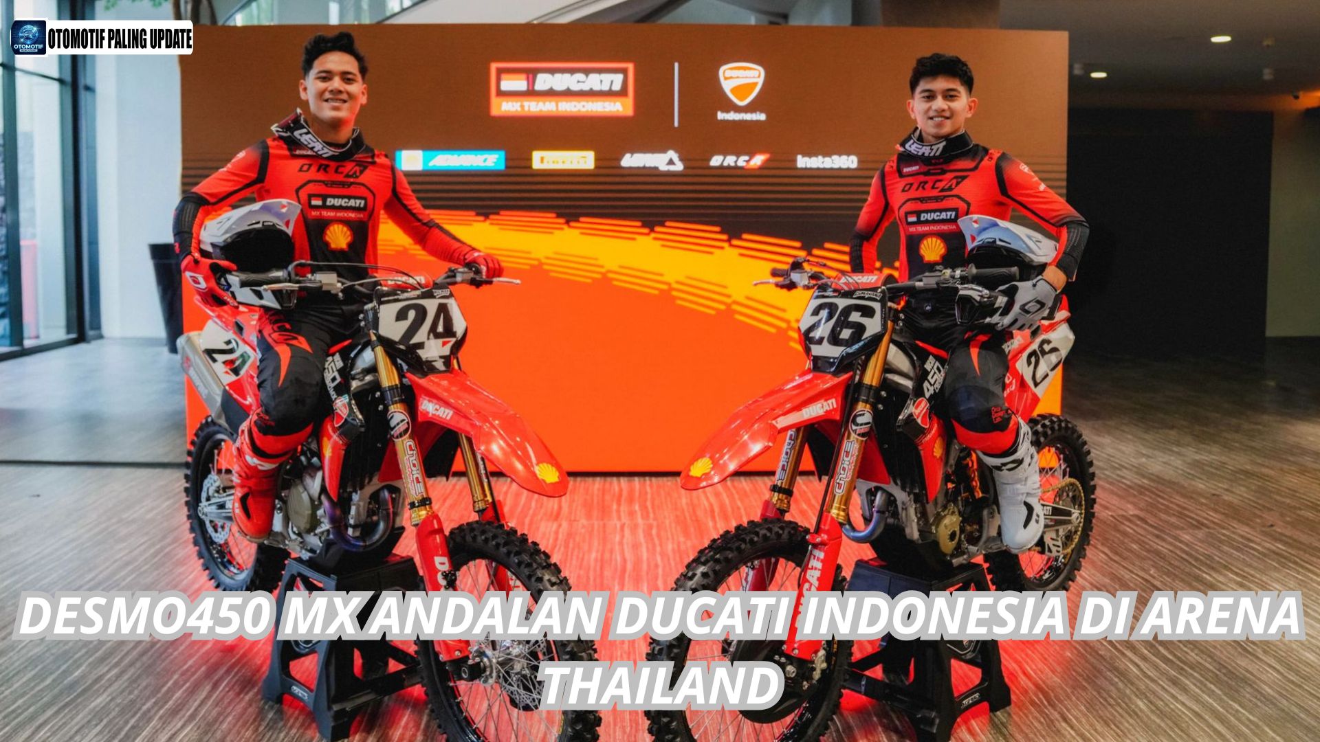 Desmo450 MX Andalan Ducati Indonesia Di Arena Thailand