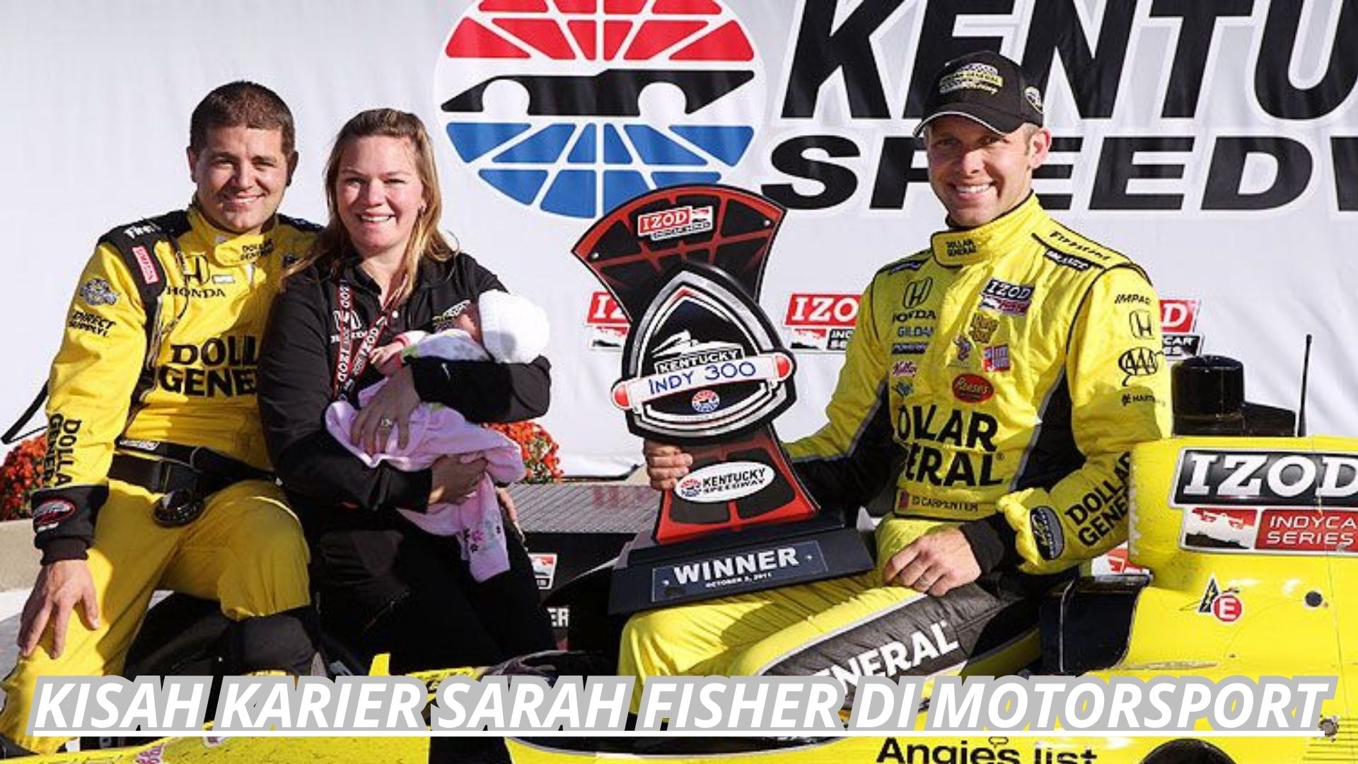 Kisah Karier Sarah Fisher di Motorsport